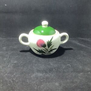 Stangl Thistle Sugar Bowl with Lid